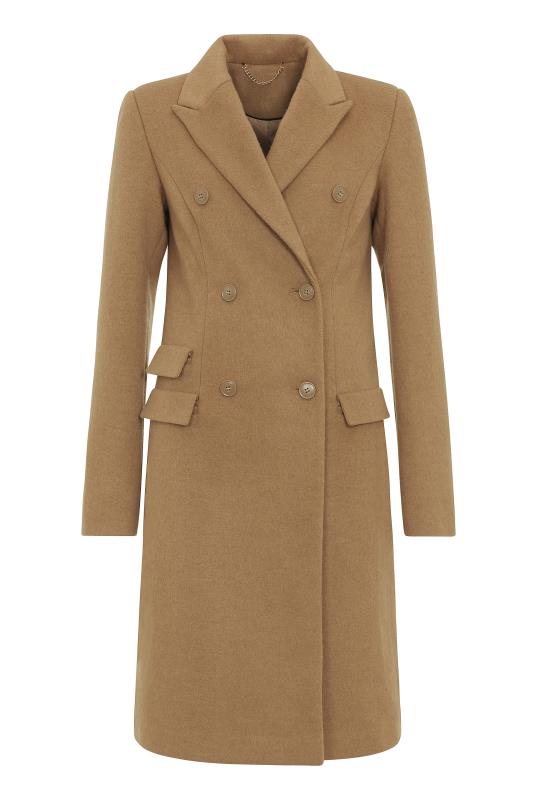 Wool Mix Tailored City Coat | Long Tall Sally