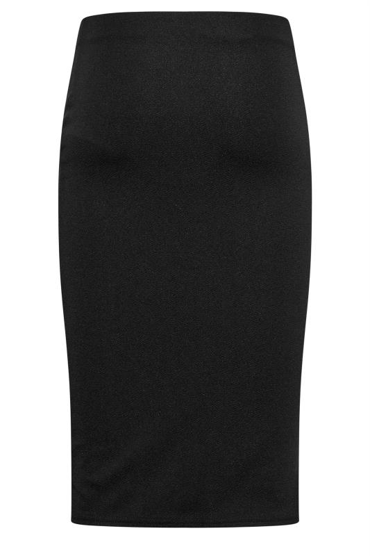 LTS Tall Black Midi Pencil Skirt | Long Tall Sally 6