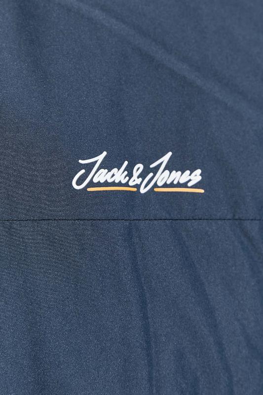 JACK & JONES Big & Tall Blue Reversible Puffer Jacket | BadRhino 2