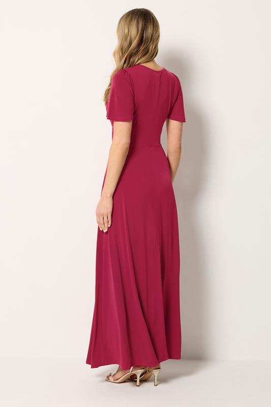 LTS Tall Red Twist Front Maxi Dress | LongTallSally 2
