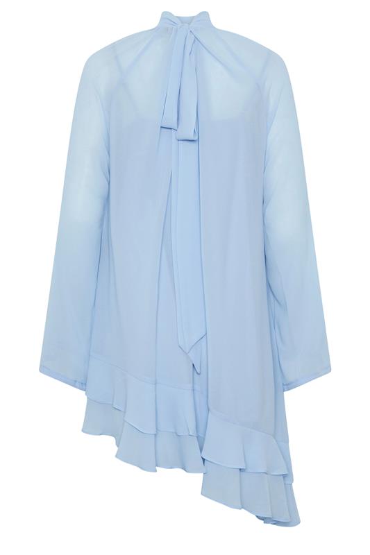 STAR Blue Asymmetric Mini Dress | StarByJM 1