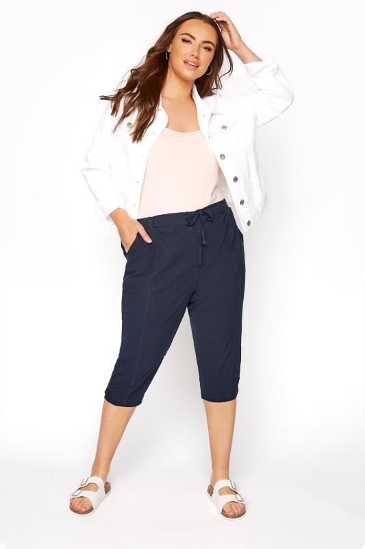 Size 24 Trousers | Plus Size Womens Trousers | Yours Clothing