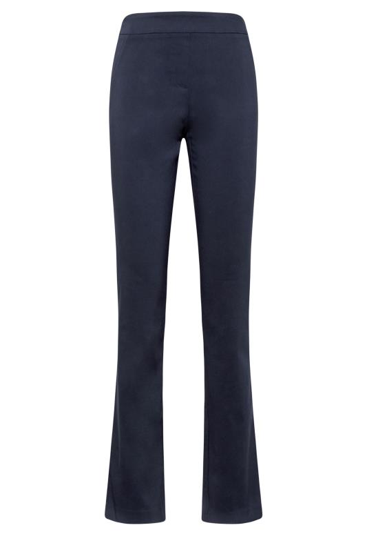 LTS Tall Women's Navy Blue Stretch Straight Leg Trousers | Long Tall Sally 4
