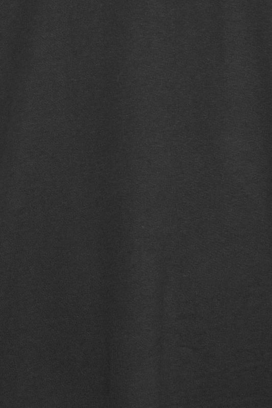 D555 Big & Tall Black Short Sleeve T-Shirt | BadRhino 4