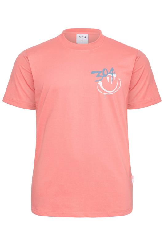 304 CLOTHING Big & Tall Pink Clo T-Shirt 3