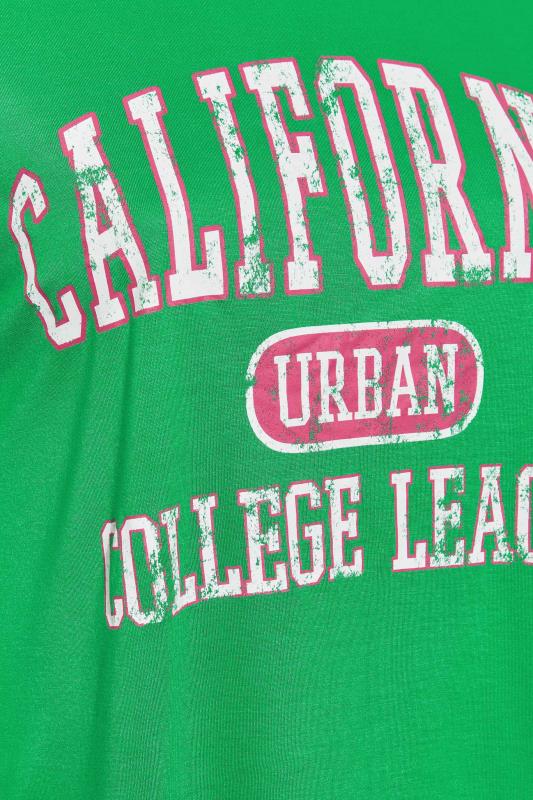 Curve Green 'California' Logo Printed T-Shirt 5