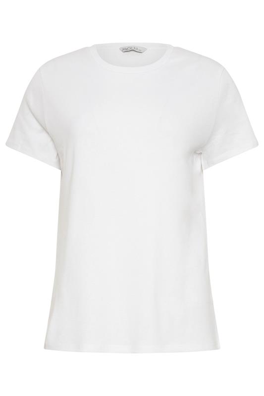 M&Co 2 PACK White and Navy Blue Cotton Crew Neck T-Shirts | M&Co 9