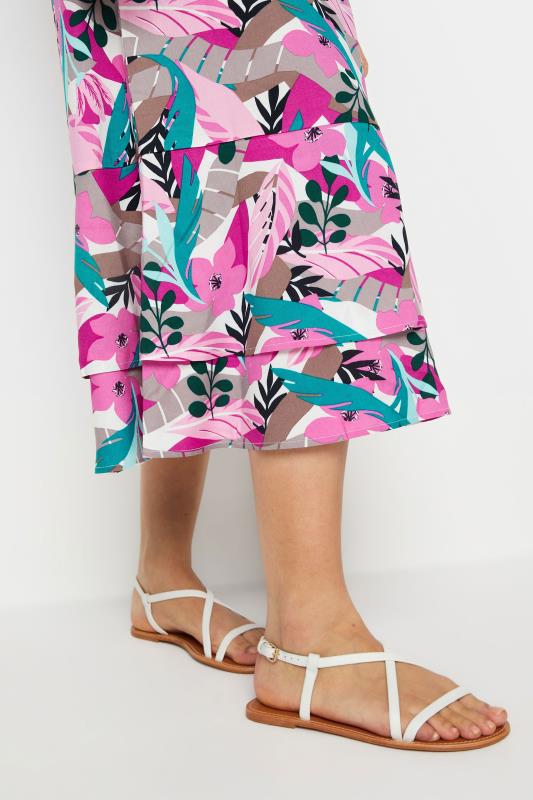 LTS Tall Women's Pink Floral Print Maxi Dress | Long Tall Sally 5