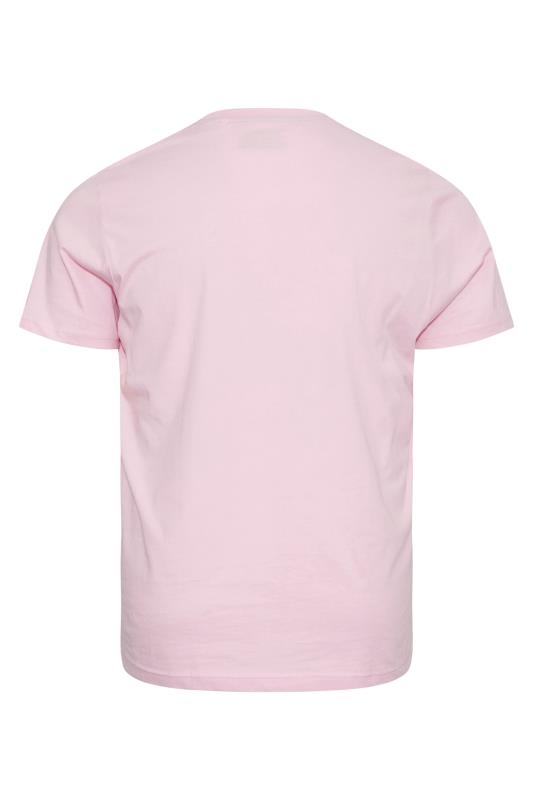 PENGUIN MUNSINGWEAR Big & Tall Pink Organic T-Shirt 4