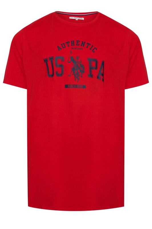 U.S. POLO ASSN. Red Authentic T-Shirt | BadRhino 3