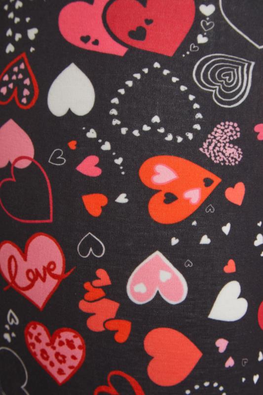 Black Valentines Heart Print Leggings_S.jpg