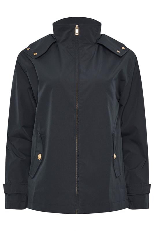 M&Co Navy Blue Short Mac Coat | M&Co 5