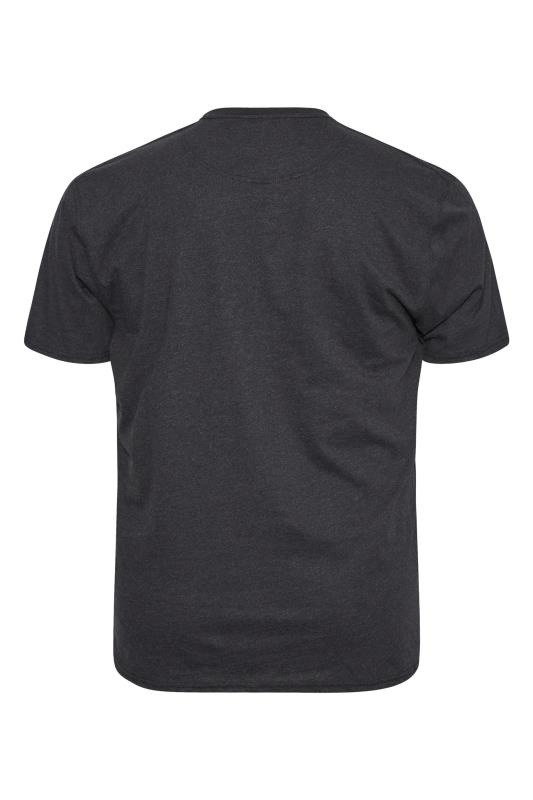 RAGING BULL Big & Tall Black Organic Signature T-Shirt 4