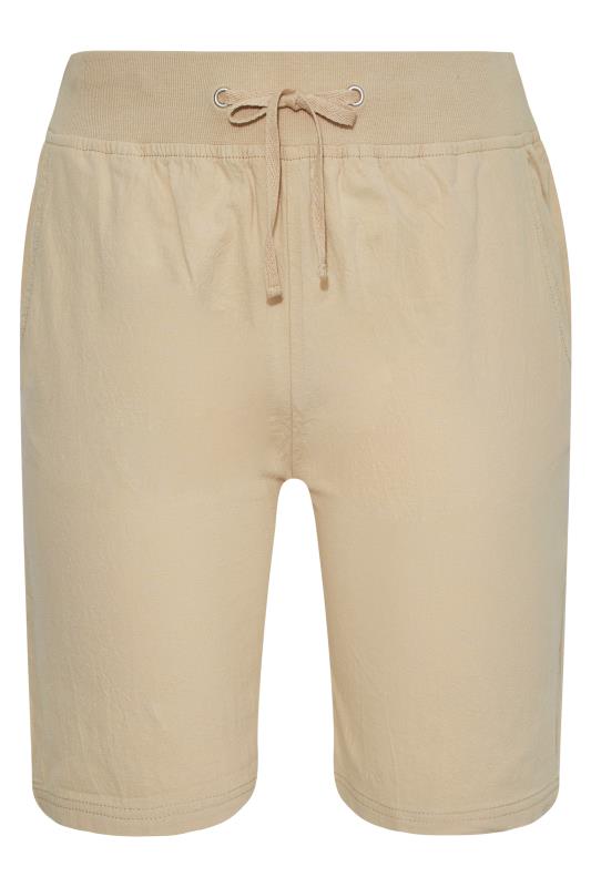 Curve Stone Brown Cool Cotton Shorts 4