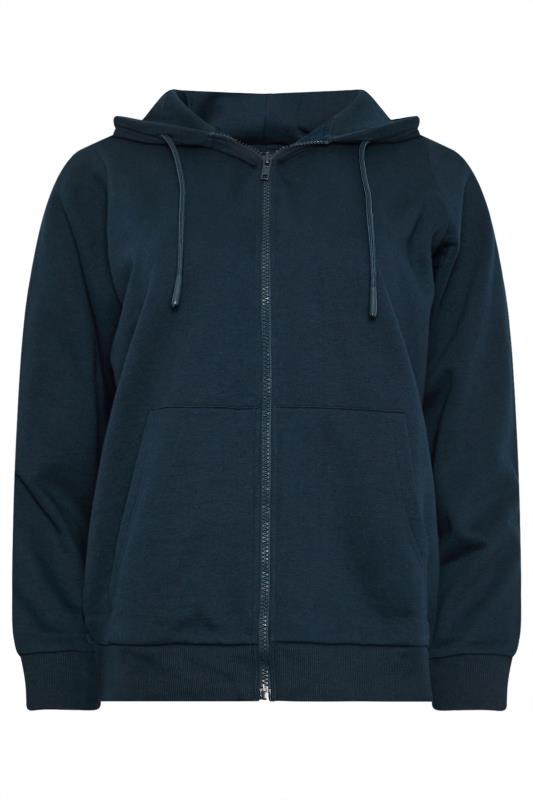 M&Co Navy Blue Essential Zip Hoodie | M&Co 5