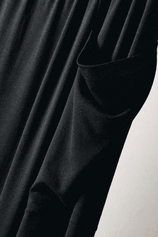 EVANS Plus Size Black Maxi Skirt | Evans  7
