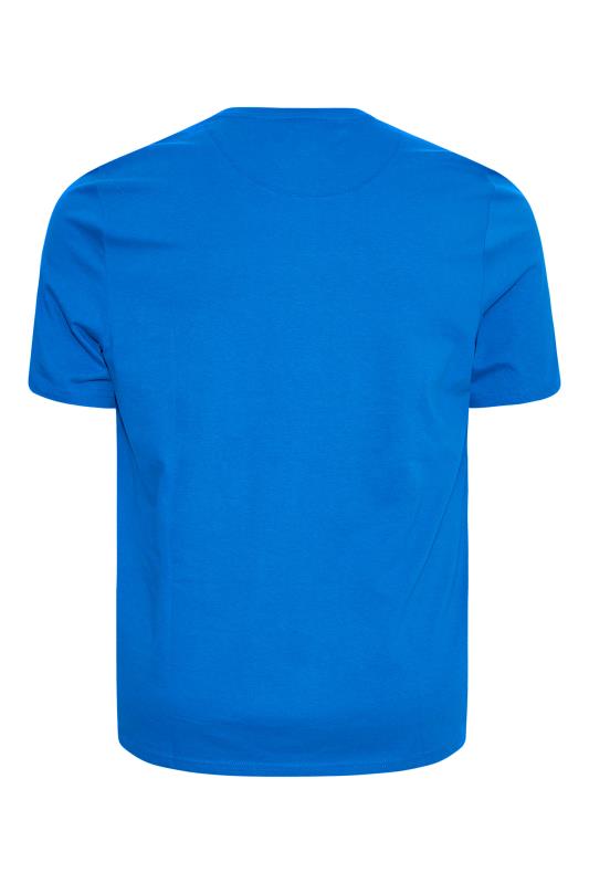 U.S. POLO ASSN. Big & Tall Blue USA Print T-Shirt 3