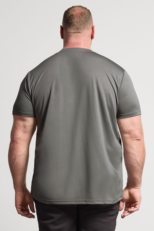BadRhino Big & Tall Grey Active T-Shirt | BadRhino 2