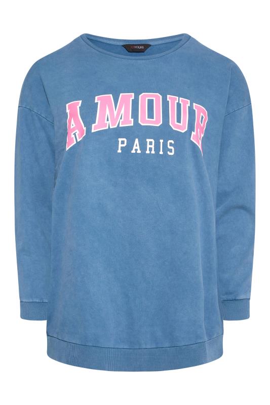 Blue 'Amour' Acid Wash Sweatshirt_F.jpg