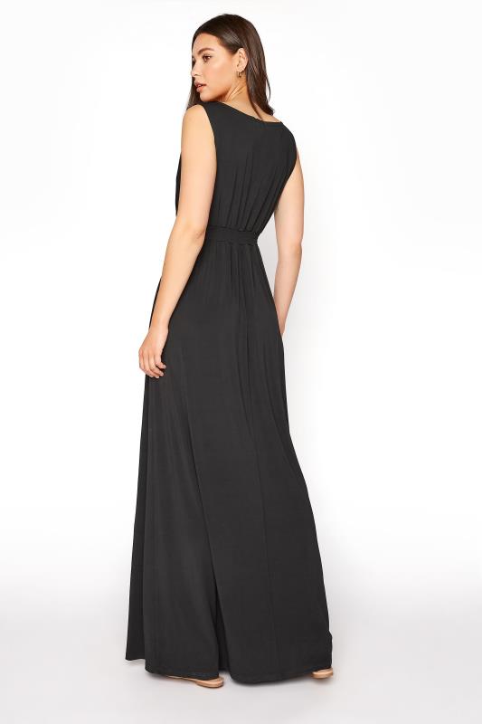 LTS Black Jersey Maxi Dress | Long Tall Sally