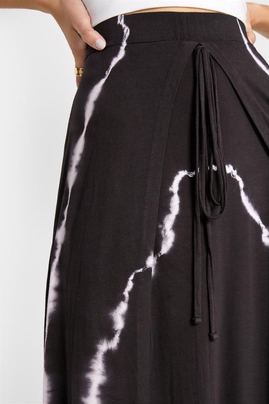 LTS Tall Women's Black Tie Dye Maxi Skirt | Long Tall Sally 3