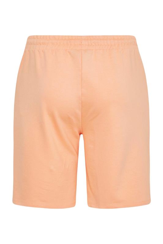 Curve Orange Jersey Shorts 6
