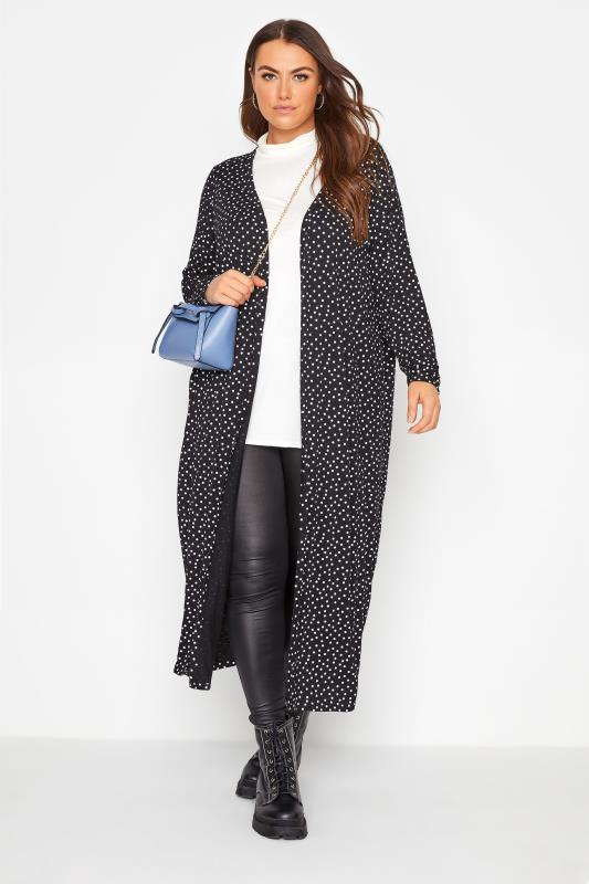 LIMITED COLLECTION Curve Black Spot Cardigan 2