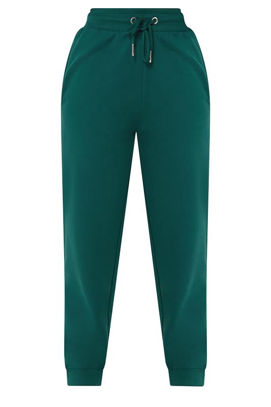 PixieGirl Petite Women's Forest Green Cuffed Joggers | PixieGirl  5
