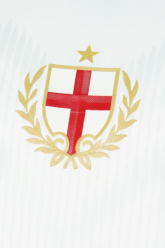 BadRhino Big & Tall White England Football Polo Shirt | BadRhino 9