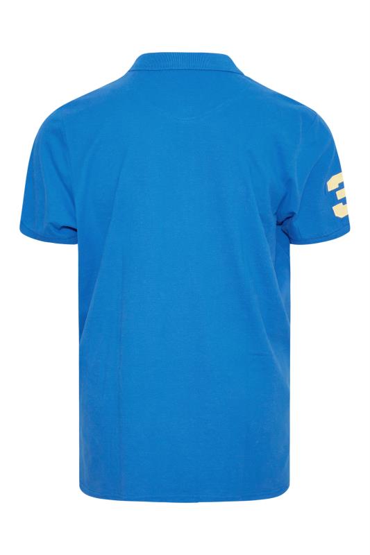U.S. POLO ASSN. Big & Tall Blue Player 3 Polo Shirt 3