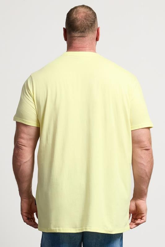 BadRhino Big & Tall 3 Pack Yellow/Pink/Orange Extra Long Core T-Shirts | BadRhino 6