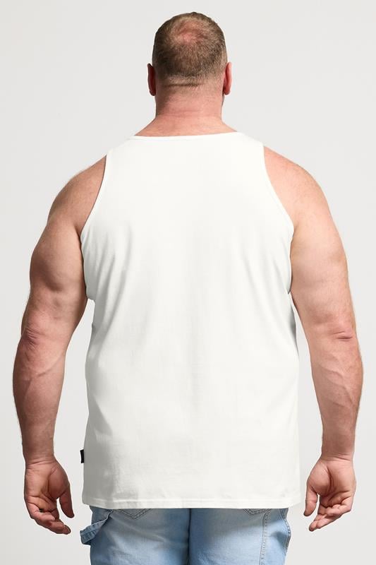 BadRhino Big & Tall White/Yellow/Blue/Red/Green 5 Pack Vest Tops | BadRhino 6
