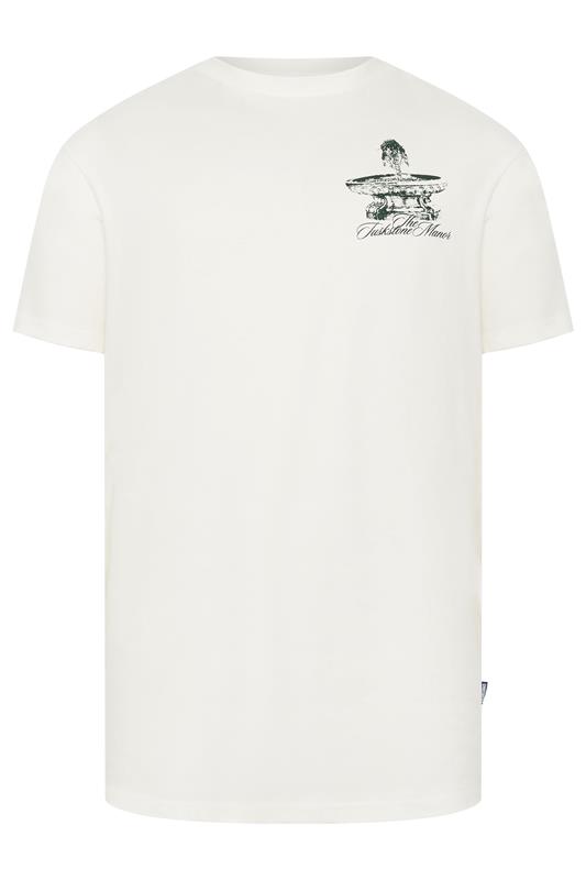 BadRhino Big & Tall White 'The Tuskstone Manor' Graphic T-Shirt | BadRhino  6