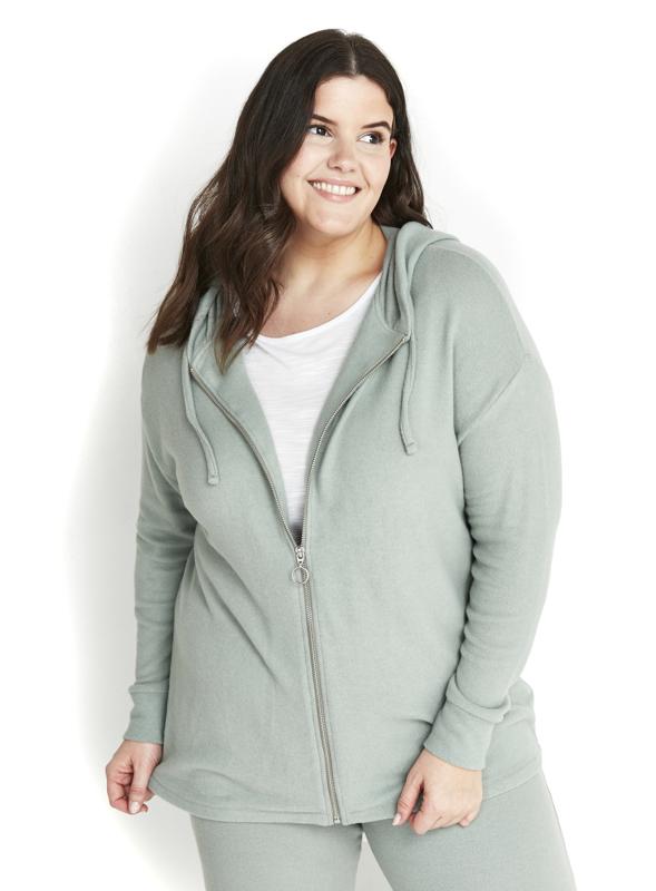Soft Touch Hoodie Green 5