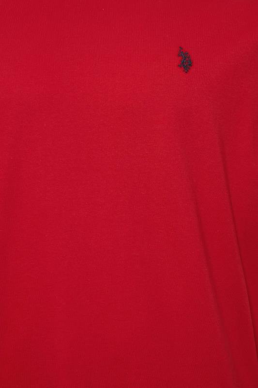 U.S. POLO ASSN. Big & Tall Red Core T-Shirt | BadRhino 2