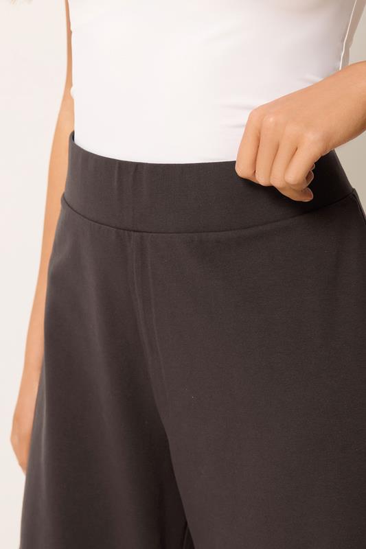 M&Co Chocolate Brown Wide Leg Yoga Pants | M&Co 4