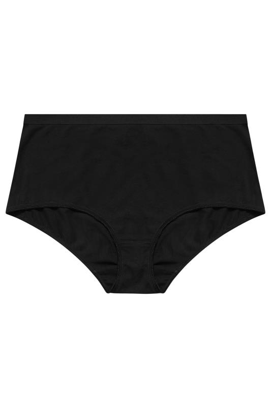 Women's Underwear Cotton High Waisted Full Briefs Ladies Stretch Panties 4  Pack