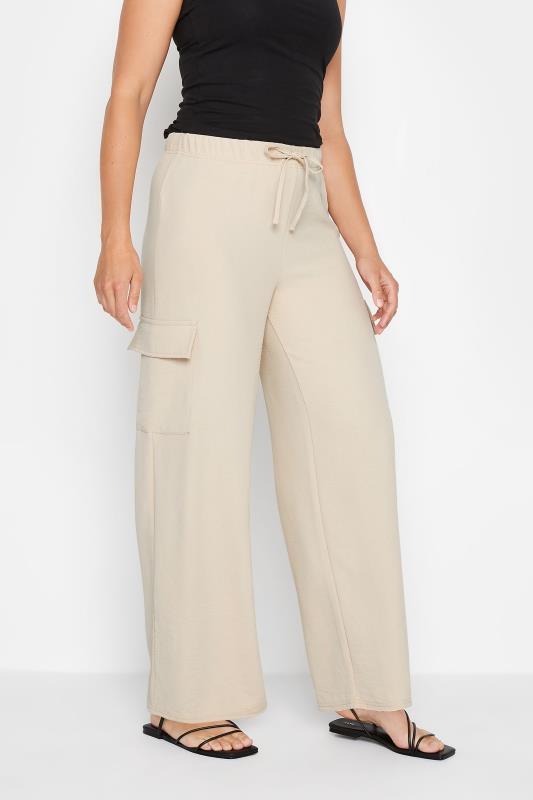 Tall  LTS Tall Natural Brown Cuffed Utility Trousers