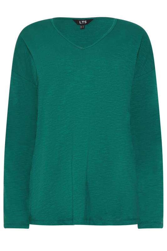 LTS Tall 2 PACK Black & Green Stripe Long Sleeve T-shirt Tops | Long Tall Sally 8