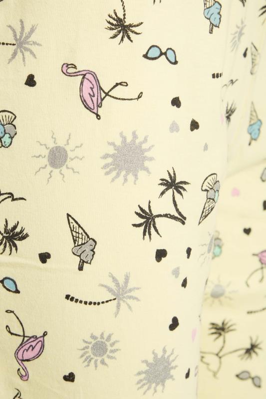 Petite Black 'Summer Dreams' Slogan Pyjama Set | PixieGirl  5