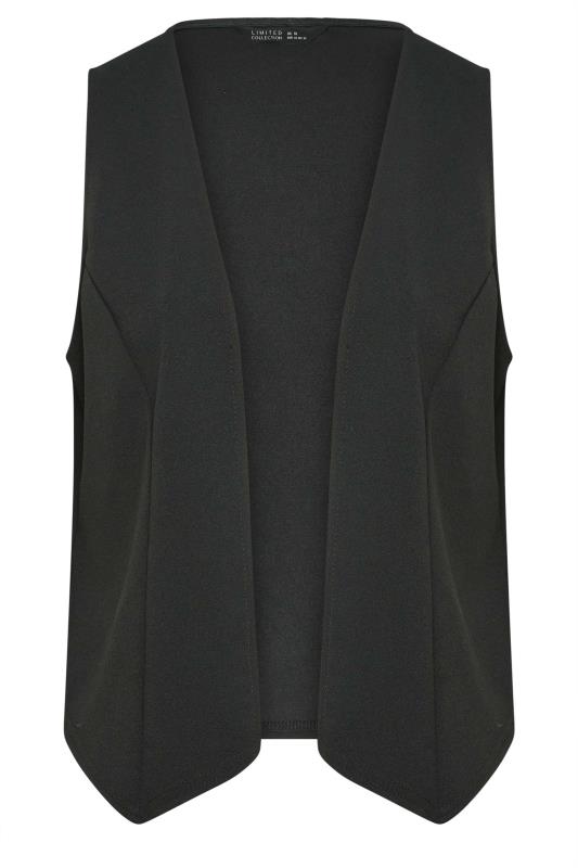 LIMITED COLLECTION Curve Black Waistcoat | Yours Clothing  5