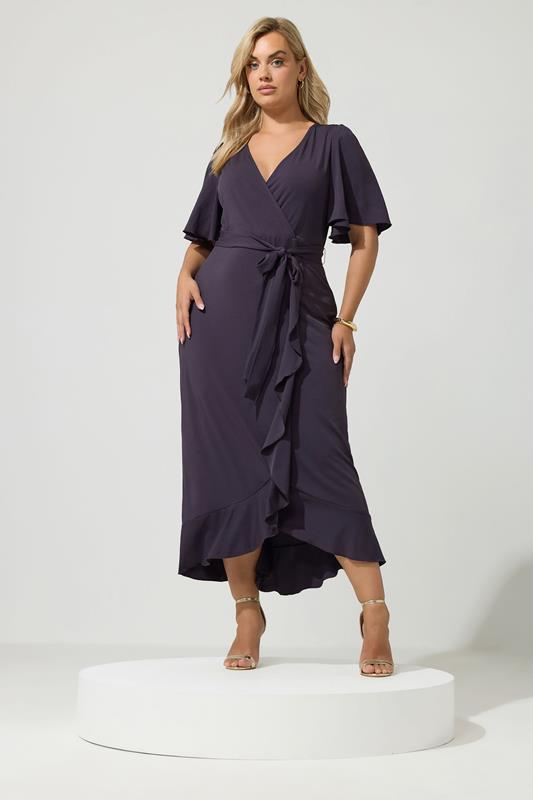 Grey Plus Size Wedding Guest Dresses