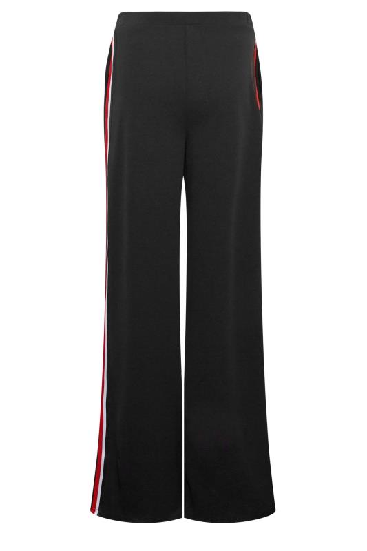 LTS Tall Women's Black & Red Side Stripe Trousers | Long Tall Sally 6