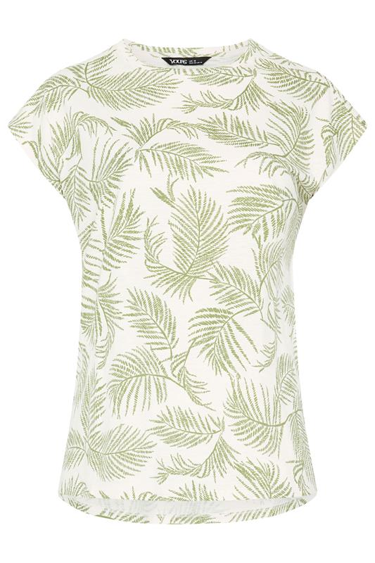 YOURSET 3 PACK Plus Size Green Palm Leaf & Zebra T-Shirts | Yours Clothing 12
