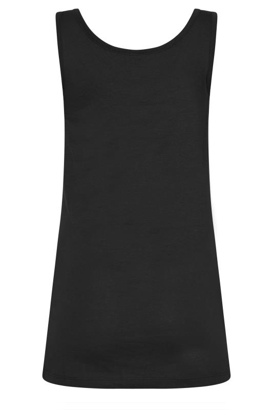 LTS Tall Women's Black Vest Top | Long Tall Sally 7