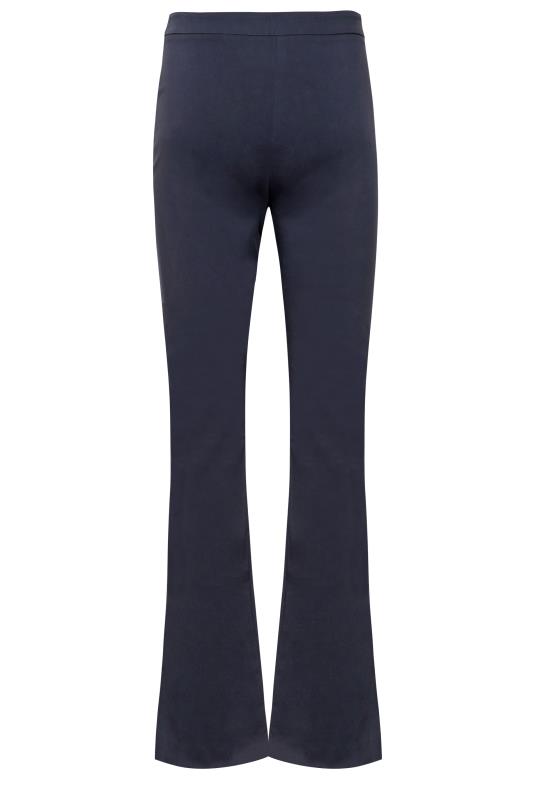 LTS Tall Women's Navy Blue Bi Stretch Bootcut Trousers | Long Tall Sally 5