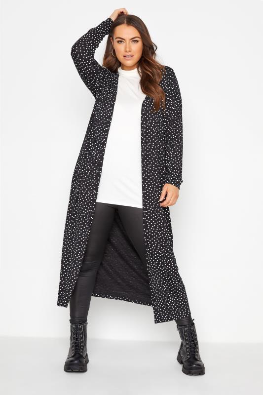 LIMITED COLLECTION Curve Black Spot Cardigan 1