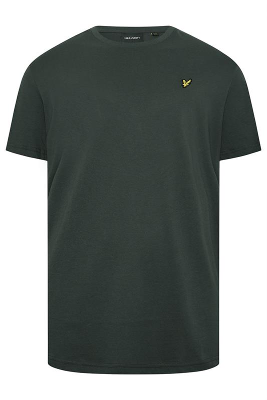LYLE & SCOTT Big & Tall Gunmetal Grey Core T-Shirt | BadRhino 2