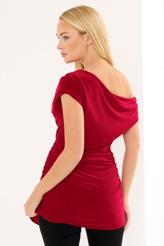 STAR Red Buckle Detail Top | StarByJM 2
