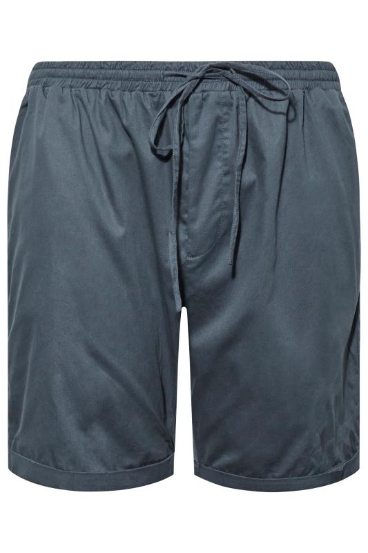 BadRhino Big & Tall Navy Blue Cotton Shorts 4
